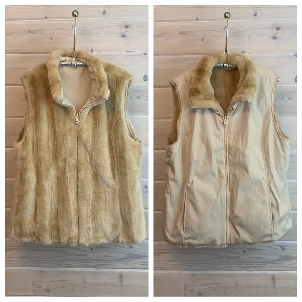 Kristen Blake reversible vest
